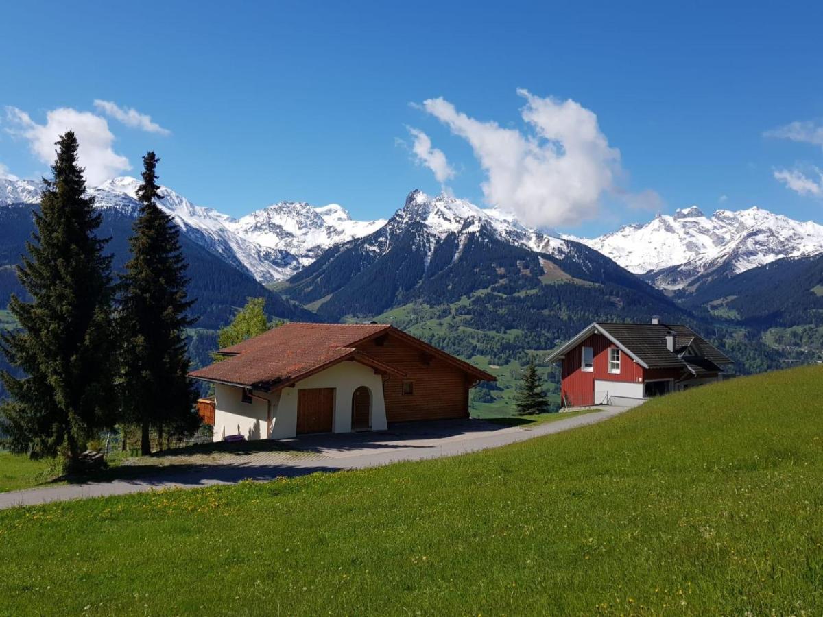 Panorama Chalet Montafon Bartholomäberg Exterior foto
