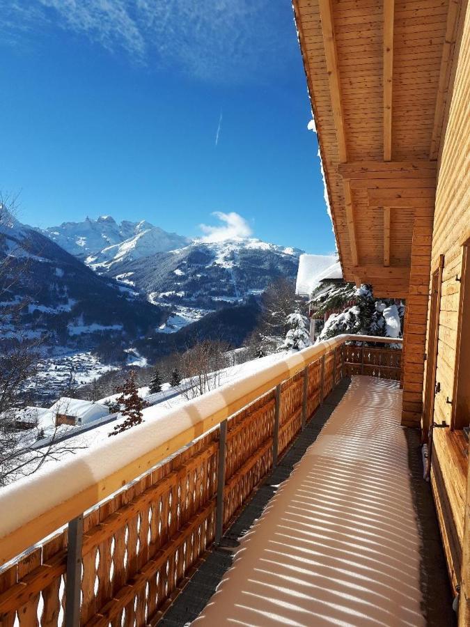 Panorama Chalet Montafon Bartholomäberg Exterior foto