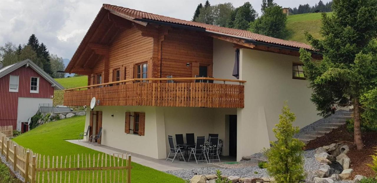 Panorama Chalet Montafon Bartholomäberg Exterior foto