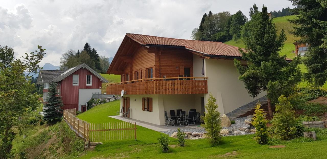 Panorama Chalet Montafon Bartholomäberg Exterior foto